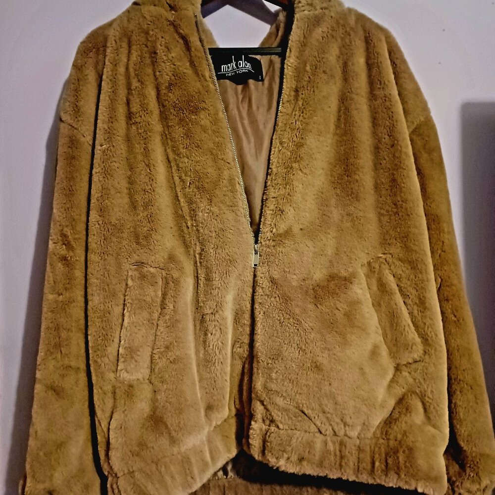 Foux fur jacket by Mark Allan